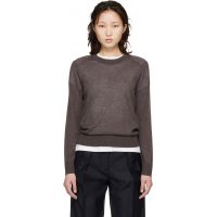 Loulou de Saison Brown Ditto Fluid Sweater 261473F096002