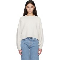 Loulou de Saison Gray BRUZZI LDS Cropped Sweater 261473F096010