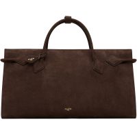 ALAIA Brown Le Teckel Tote 261483F046006