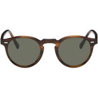 Oliver Peoples Brown Gregory Peck Sunglasses 261499M134034