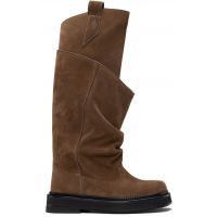 The Attico Tan New Robin Passeggiata Combat Boots 261528F114001
