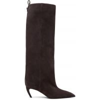 The Attico Brown Lea Tall Boots 261528F115003