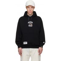 AAPE by A Bathing Ape Black AAPER Hoodie 261547M202031