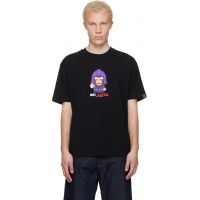 AAPE by A Bathing Ape Black AAPER T-shirt 261547M213012