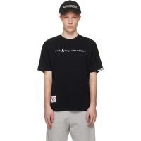 AAPE by A Bathing Ape Black AAPEUNVS T-shirt 261547M213014