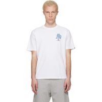 AAPE by A Bathing Ape White Logo T-shirt 261547M213020