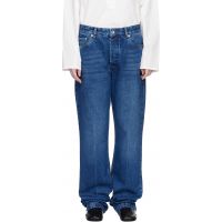 Studio Nicholson Blue Barra Denim Jeans 261608F069016