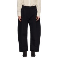 Studio Nicholson Black Minos Trousers 261608F087001