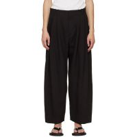 Studio Nicholson Brown Line Trousers 261608M191021