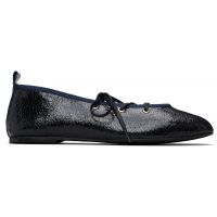 Paloma Wool Navy Pina Ballerina Flats 261648F118005