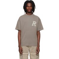 Represent Brown Western Initial T-shirt 261655M213033