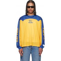Gallery Dept. Yellow & Blue Western Sport Elegant Mesh L/S T-shirt 261672M213007