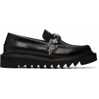Toga Virilis Black Leather Loafers 261688M231022