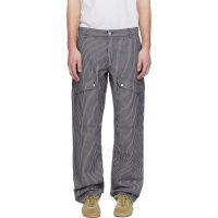 Gimaguas Blue & White Brixton Trousers 261776M191002