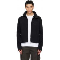 Courreges Black City Shadow Denim Jacket 261783M177001