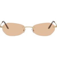 OUR LEGACY Gold Adorable Sunglasses 261803F005004