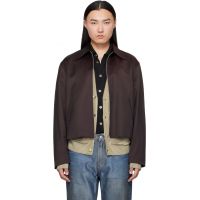 OUR LEGACY Brown Mini Jacket 261803M180004