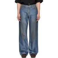 OUR LEGACY Blue Carlson Cut Jeans 261803M186019