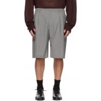 OUR LEGACY Taupe Ponte Shorts 261803M193003
