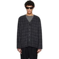 OUR LEGACY Gray Wool Cardigan 261803M200006