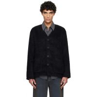 OUR LEGACY Black Wool Cardigan 261803M200007
