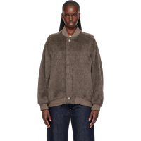 Lauren Manoogian Taupe Suri Bomber Jacket 261874F058002