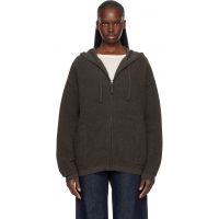 Lauren Manoogian Gray Fine Terry Hoodie 261874F095020