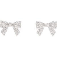 SHUSHU/TONG YVMIN Edition Pave Bowknot Earrings 261901F022002