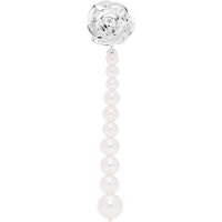 SHUSHU/TONG YVMIN Edition Faux-Pearl Chain Rose Single Earring 261901F022003