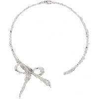 SHUSHU/TONG YVMIN Edition Lace Bowknot Choker 261901F023009