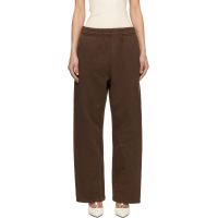 Entire Studios Brown Straight Leg Sweatpants 261940F086006