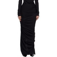 Entire Studios Black Dia Maxi Skirt 261940F093000