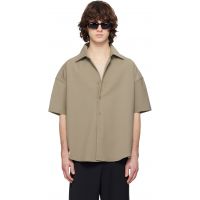 Entire Studios Taupe Short Sleeve Shirt 261940M192012