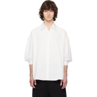 Entire Studios White Miller Shirt 261940M192020