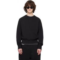Entire Studios Black Pod Crew Sweatshirt 261940M201006