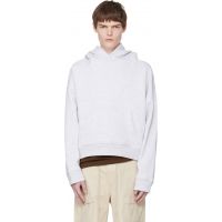 Entire Studios Gray Heavy Hoodie 261940M202004