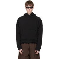 Entire Studios Black Heavy Hoodie 261940M202008