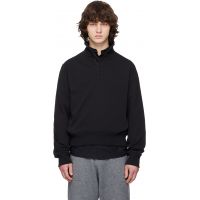 Entire Studios Black Port Pullover Sweatshirt 261940M204008