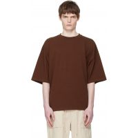 Entire Studios Brown Heavy Boxy T-shirt 261940M213014