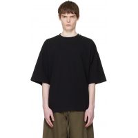 Entire Studios Black Heavy Boxy T-shirt 261940M213016
