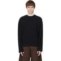 Entire Studios Black Heavy Long Sleeve T-shirt 261940M213020