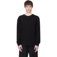 Entire Studios Black Thermal Long Sleeve T-shirt 261940M213024