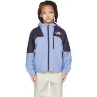 The North Face Kids Big Blue & Purple Hike Packable Shell Jacket 261945M701005