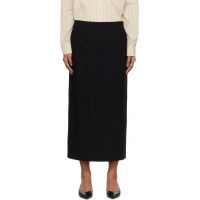 Dunst Black H-Line Maxi Skirt 261965F092003