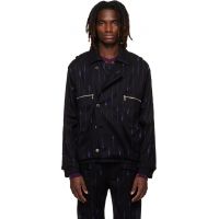Kiko Kostadinov Black Komlo Jacket 261985M180009
