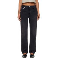 Citizens of Humanity Black 90s High Rise Straight Jeans 262030F069025
