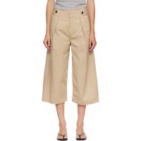 Citizens of Humanity Beige Cocoon Culotte Trousers 262030F087002