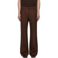 Stockholm (Surfboard) Club Brown Tailored Bootcut Trousers 262137M191007