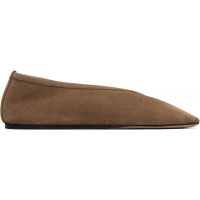 Le Monde Beryl Taupe Luna Slipper Loafers 262226F118005