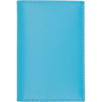 COMME des GARCONS WALLETS Blue Classic Leather Line Card Holder 262230M163002
